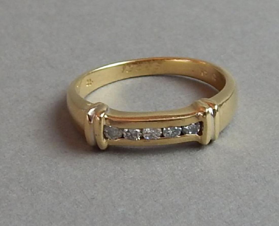 Cartier Five Diamond Ring Signed w/ Serial Number (1 of 8)