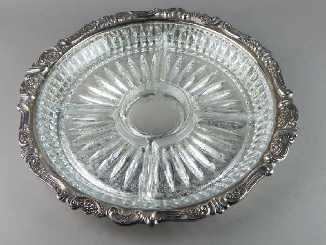 Wallace Baroque Tray with Glass Insert Liner (1 of 7)