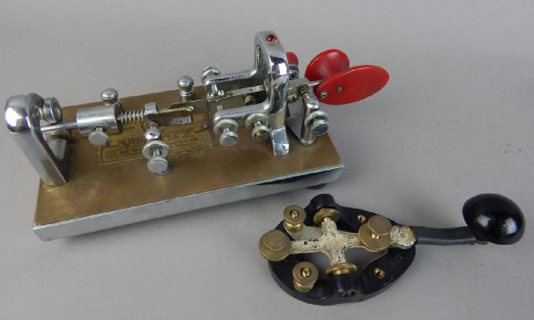 Vibroplex Bug Telegraph and Small Telegraph (1 of 6)