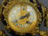 19th Century French Dore Bronze & Sevres Clock Set - 3