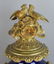 19th Century French Dore Bronze & Sevres Clock Set - 5