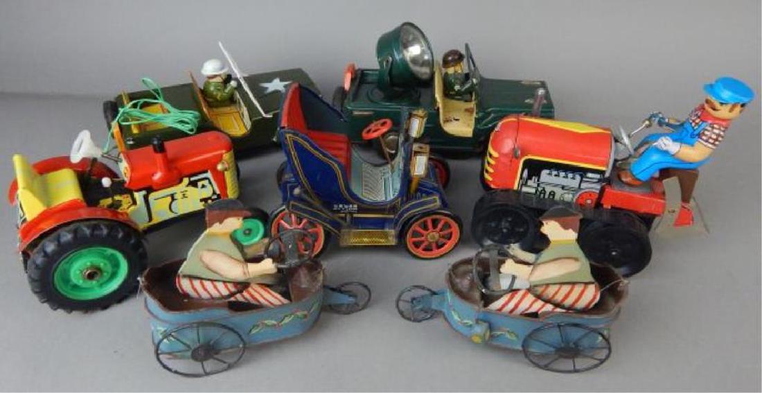 Seven Piece assorted Tin Toys (1 of 7)
