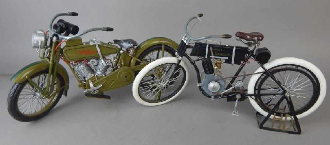 Two Harley Davidson Toy Motorcycles (1 of 7)
