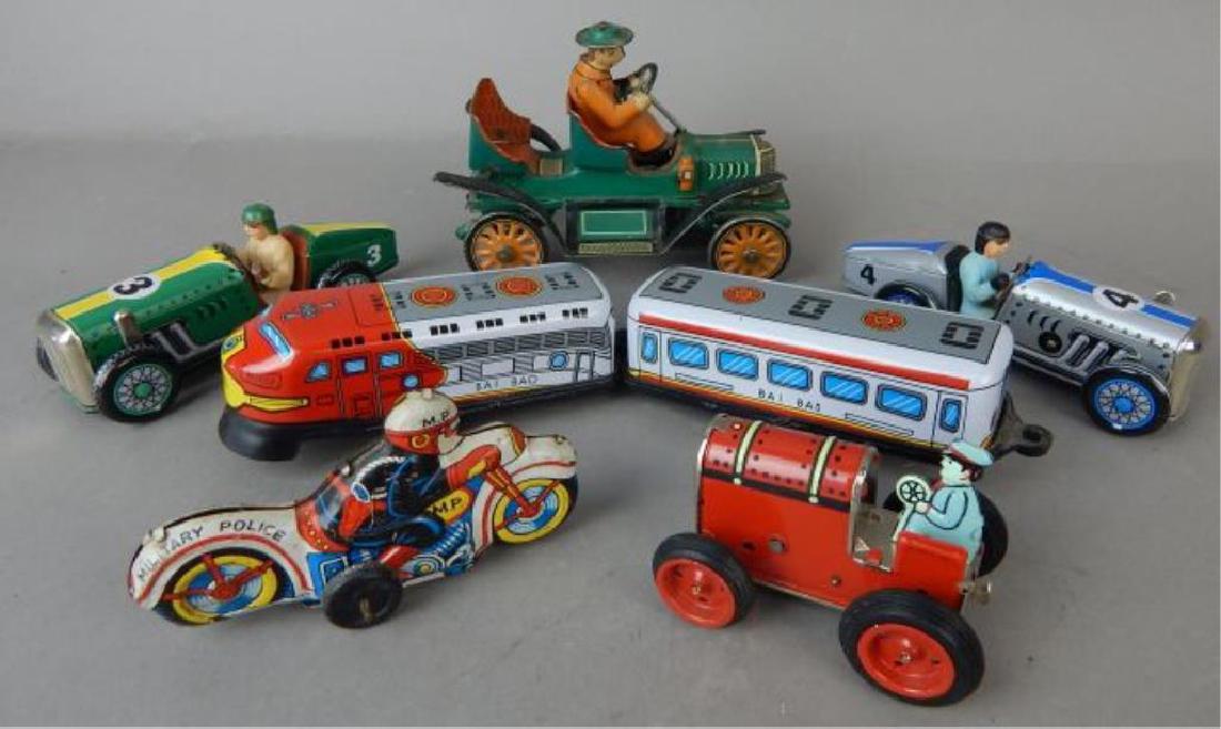 Collection of Six Tin Toys (1 of 8)