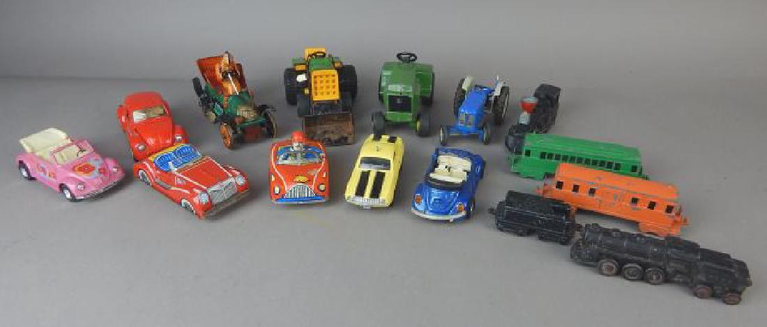 Fifteen Piece Collection of Metal and Tin Toys (1 of 4)