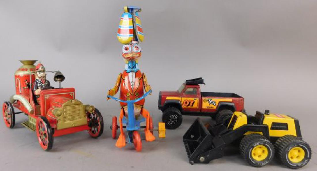 Collection Tonka Tractor, Truck, Bird & Fire Truck (1 of 10)