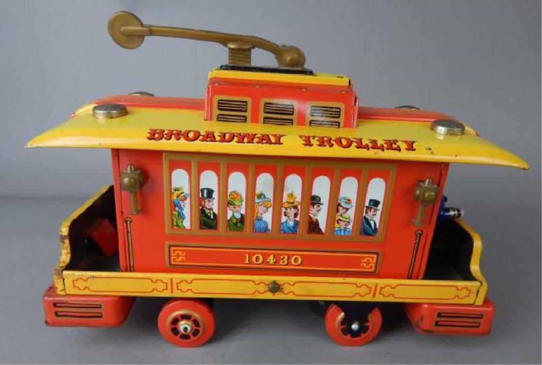 Tin Broadway Trolley Car (1 of 6)