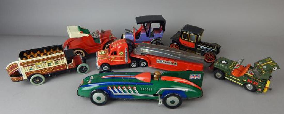Collection of Seven Tin Toys (1 of 5)