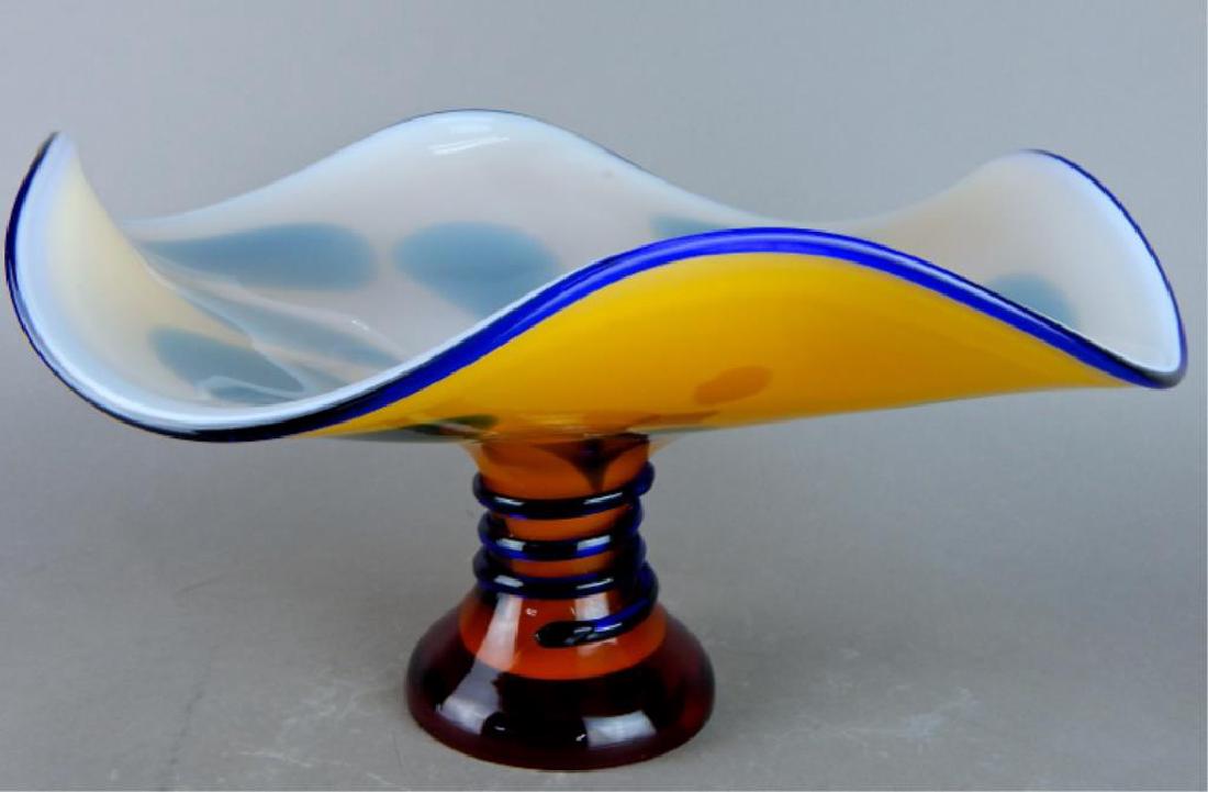 Egermann Bohemian Art Glass Center Piece (1 of 6)