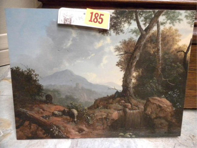 (NV) RICHARD PETERSON ORIGINAL OIL PAINTING: World re-known artist. In good condition.