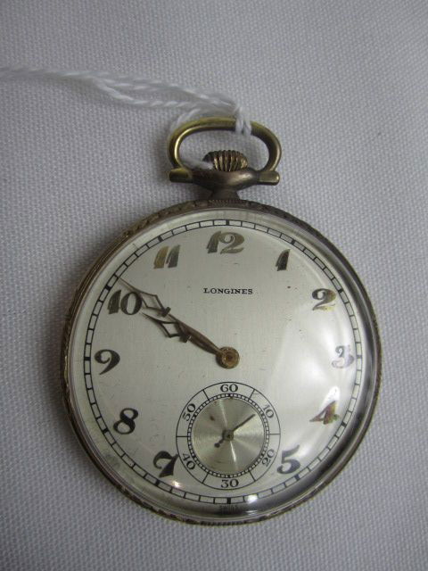C2-12 LONGINES 14K POCKET WATCH: Estimate $400 - $700