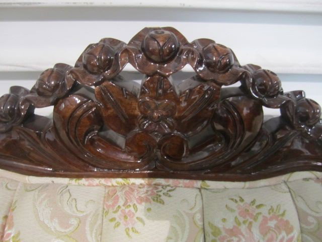 C11-1 CARVED SOFA, LOVESEAT & CHAIR SET - 8
