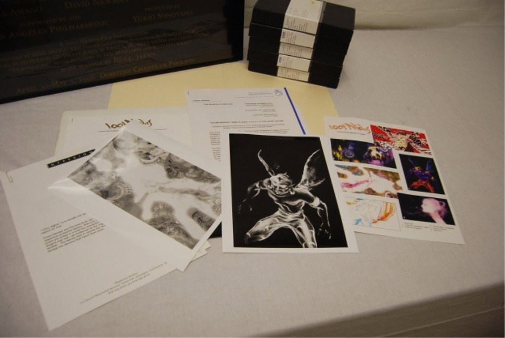 "1001 NIGHTS" LA PHILHARMONIC MEMORABILIA - 9