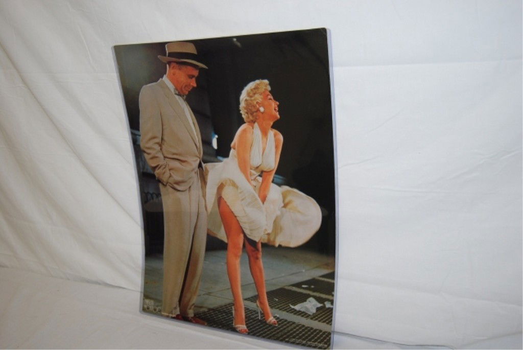 MARILYN MONROE SEVEN YEAR ITCH POSTER: Measures 18" x 24". Sam Shaw MM204. 1972.