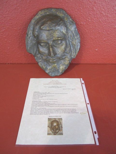F96-1 PAUL GAUGUIN SUBJECT ART: With appraisal. Mid to late 20th century. Unsigned. Measures 11" tall x 9" wide. Estimate $200 - $500