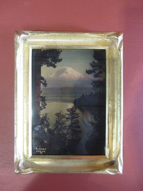 E9-1 NORMAN EDSON OROTONE: Listed artist. Measures 8 1/2" x 6 1/2". Estimate $100 - $200