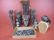 252: C79-2 "REPLICA" SHRUNKEN HEAD & 6 AFRICAN FIGURES
