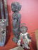 352: C79-2 "REPLICA" SHRUNKEN HEAD & 6 AFRICAN FIGURES - 4