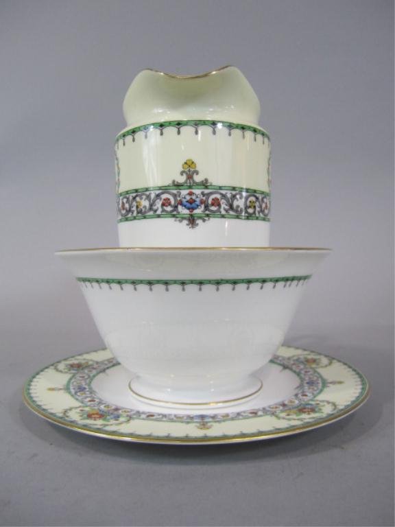 H25-115 ROYAL WORCESTER PITCHER: Total of 3 pieces. Estimate $50 - $100 Starting Bid $20
