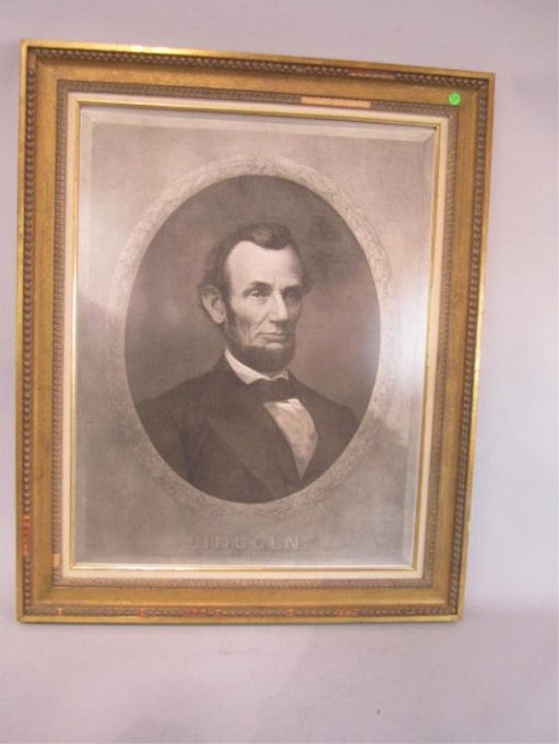 H57-1 ABRAHAM LINCOLN PORTRAIT LITHOGRAPH - Mar 03, 2013 | Don Presley