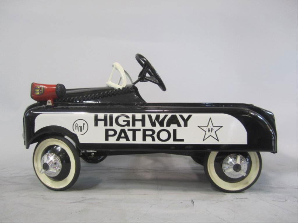 police car pedal car