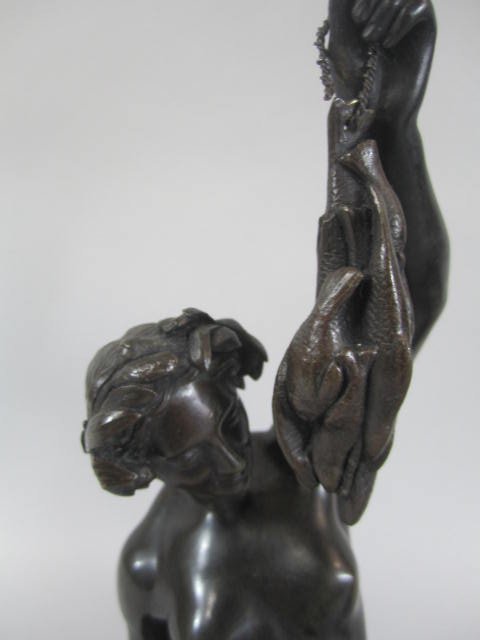 C45-56 PAIR OF BRONZE ALEGORICAL FIGURES - 3
