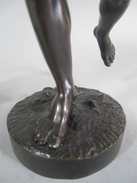 C45-56 PAIR OF BRONZE ALEGORICAL FIGURES - 5