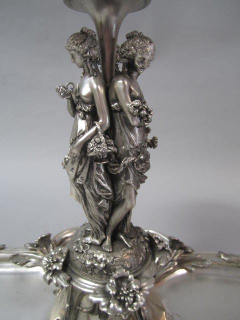 A11-3 SILVER OVER BRONZE CENTER PIECE - 3