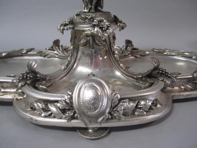 A11-3 SILVER OVER BRONZE CENTER PIECE - 4