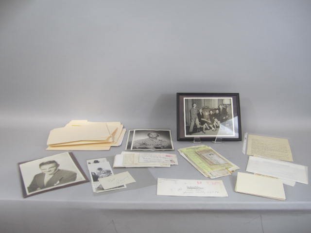 A45-21 COLLECTION OF JAMES CAGNEY MEMORABILIA