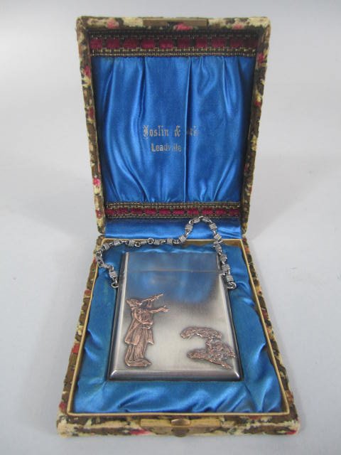 A45-26 GORHAM STERLING & MIXED METAL CARD CASE