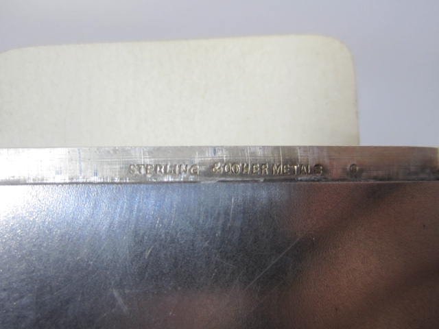 A45-26 GORHAM STERLING & MIXED METAL CARD CASE - 7