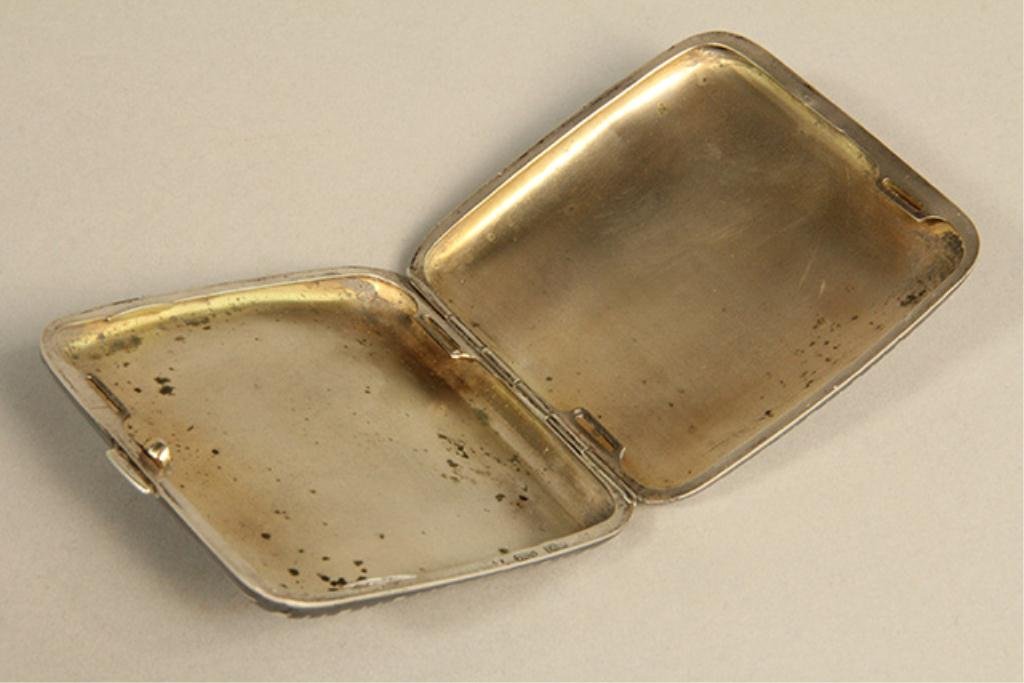 H70-16 RARE DECO CIGARETTE CASE SIGNED "ACHEF" - 3