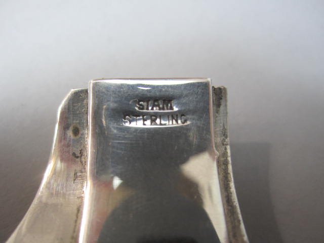 H44-1 COLLECTION OF SIAM STERLING SILVER JEWELRY - 5