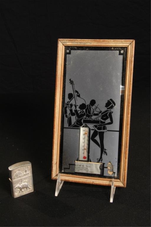 J23-18 Sterling Silver Zippo Lighter & Mirror: Sterling weight .755 troy ounces. Estimate $50 - $150 Starting Bid $10