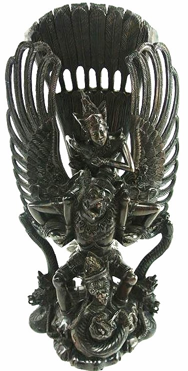 J78-3 WINGED GARUDA: From Bali. Measures 16 1/4" tall. Estimate $300-500. Starting Bid $100.