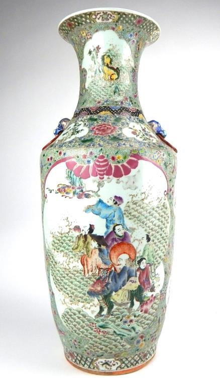 K13-40  ANTIQUE CHINESE PORCELAIN VASE (1 of 10)
