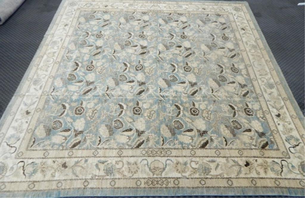K53-2  PAKISTAN HAND TIED WOOL RUG 12' x 12' (1 of 9)