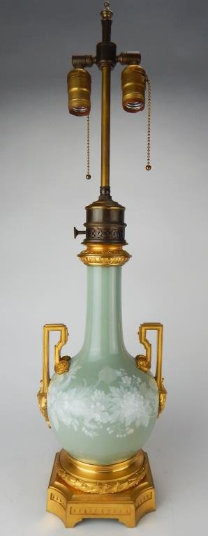 Gagneau 115 Rue Lafayette Paris Pate Sur Pate Lamp (1 of 4)