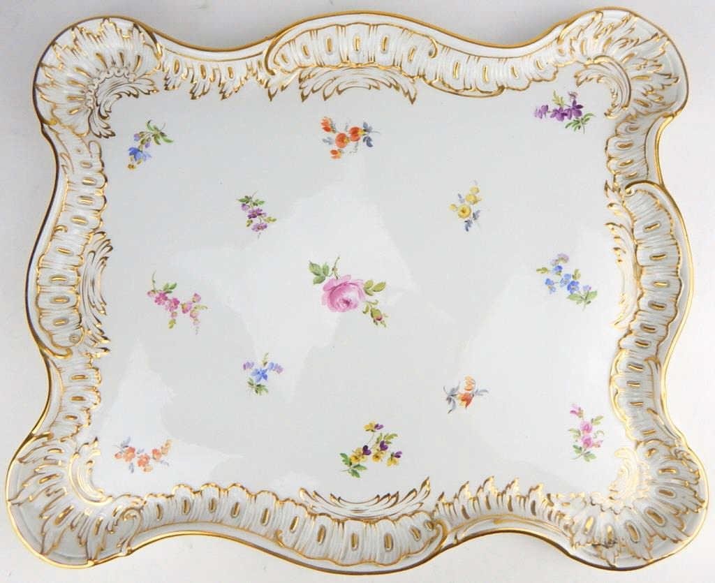 Meissen Porcelain Serving Tray (1 of 10)
