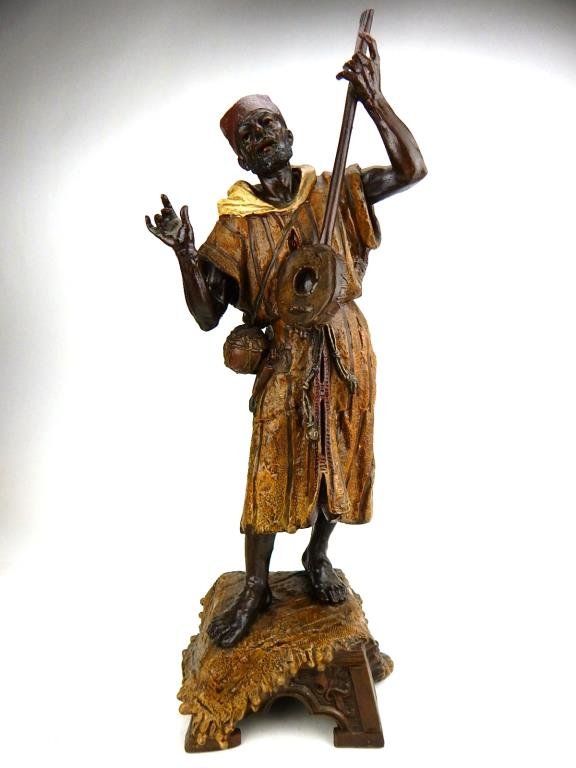 Enamel Cold Painted Figure of a Man (1 of 8)