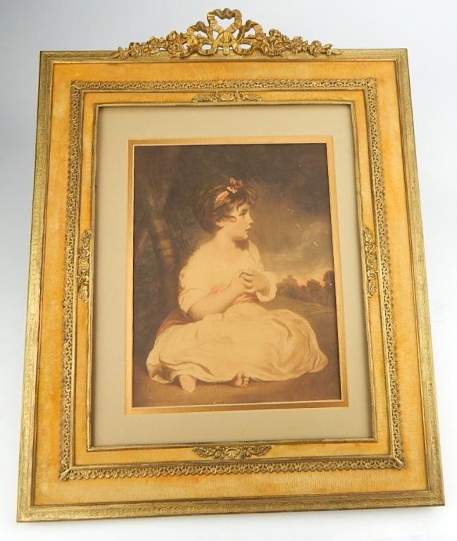Gilt Bronze Antique Frame (1 of 6)