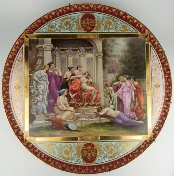 Magnificent Large Royal Vienna Plaque (1 of 10)