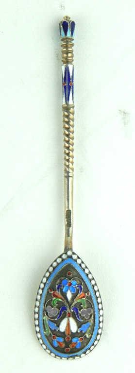 Russian and Enamel & Silver Spoon (1 of 1)