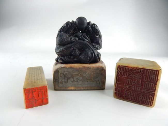 Three Chinese Stamps (1 of 5)