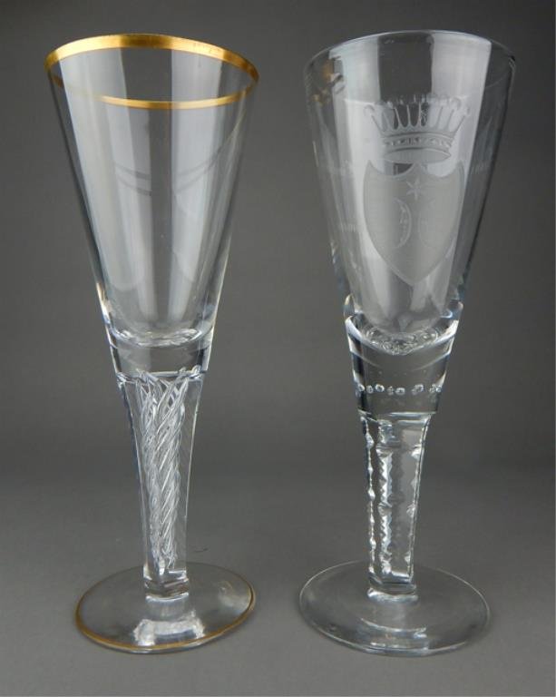 Two Large German 19th Century Glasses (1 of 6)