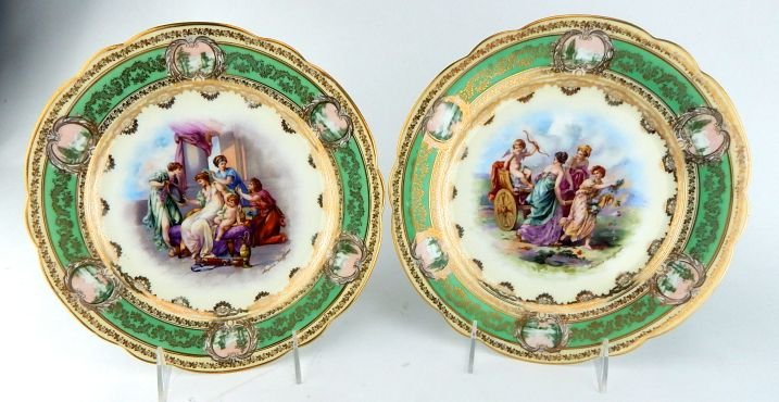 Pair Of Royal Vienna Plates (1 of 7)