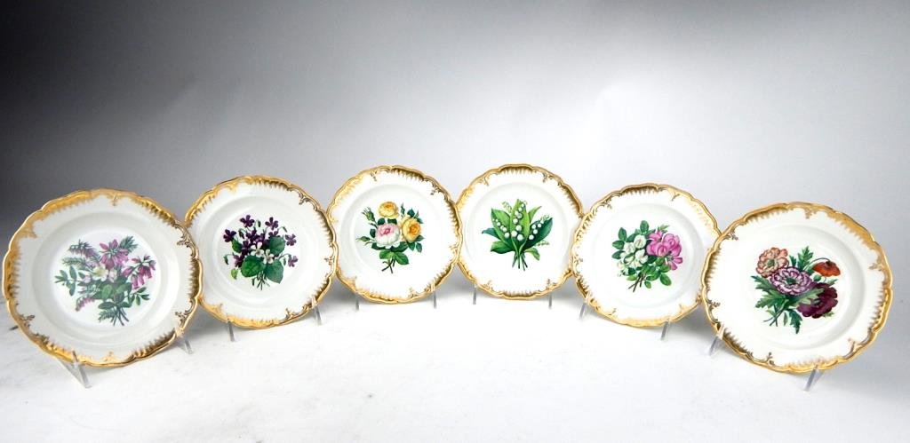 Six Berlin KPM Porcelain Plates (1 of 5)