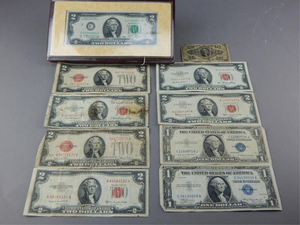 United States Silver Certificates & Dollars (1 of 8)
