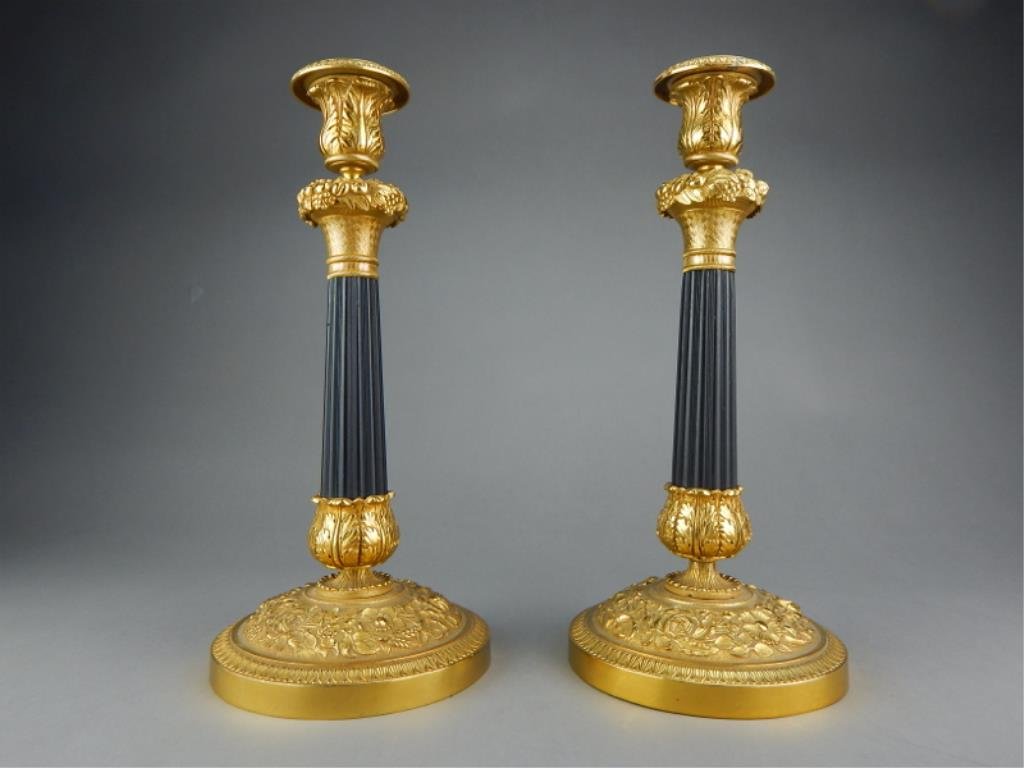 Pair Decorative Candle Holders (1 of 4)